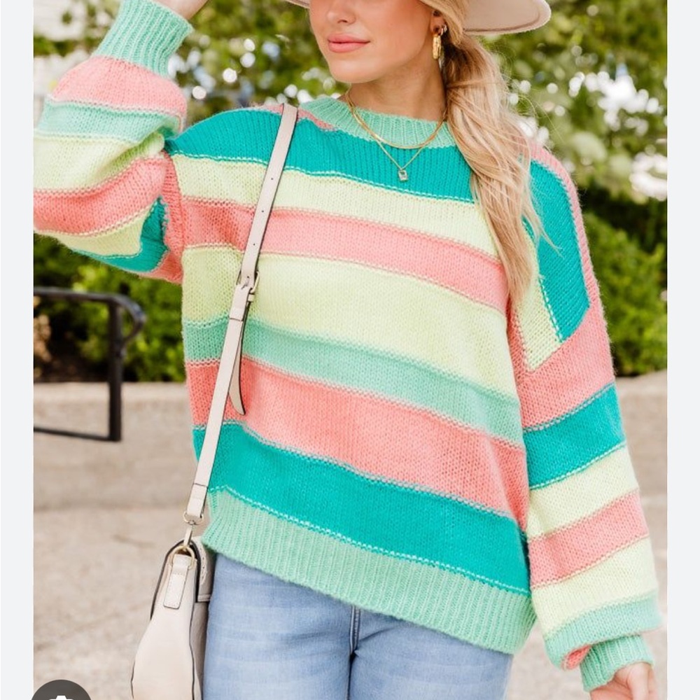 Stripped sweater